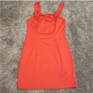 Belt Strap Mini Dress- Size Junior's Medium